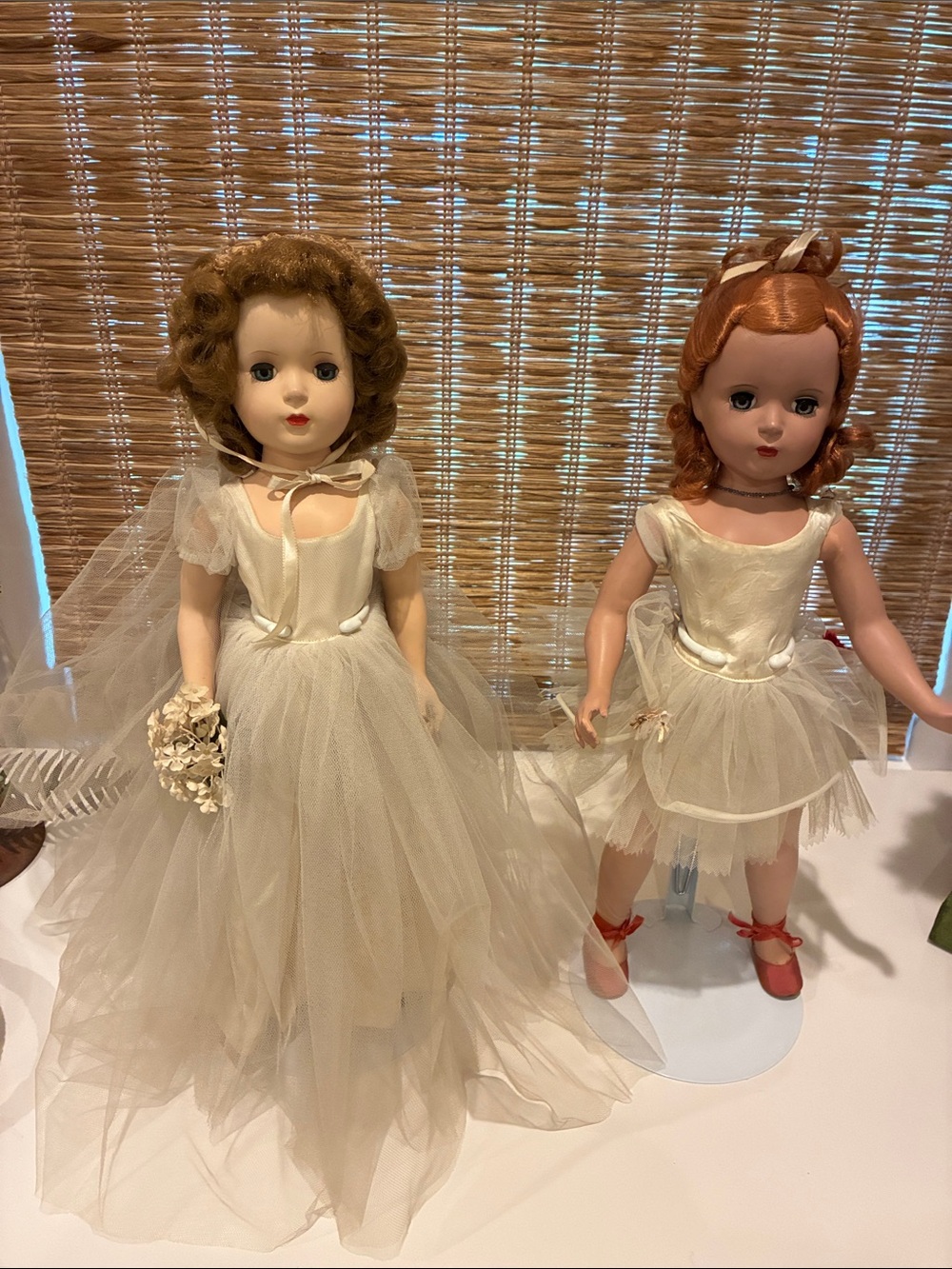 Vintage Madame Alexander Dolls 1950’s Bride and Dancer